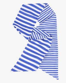 Naracamicie Scarf With Blue Stripes , Png Download - Pattern, Transparent Png, Free Download
