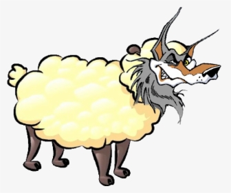 Sheep Cattle Painting Clip - Sheep Drawing, HD Png Download, Free Download