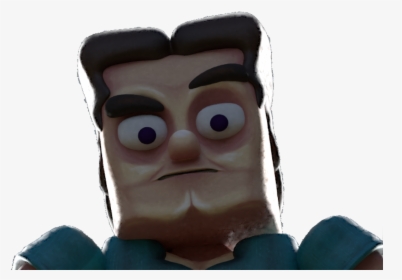 Face - 3d Minecraft Steve Meme, HD Png Download, Free Download