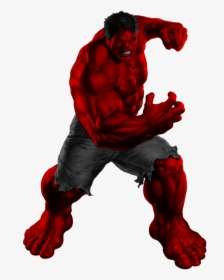 #red #hulk #clip #art - Hulk Red, HD Png Download, Free Download