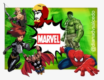 Diseño Diana Marvel - Incredible Hulk Birthday Cards, HD Png Download, Free Download