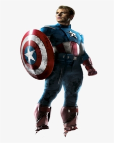 Captain America Avengers Png , Png Download - Captain America No Background, Transparent Png, Free Download