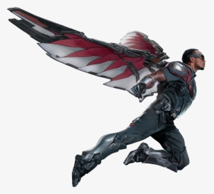 Falcon Marvel Png - Captain America Civil War Falcon, Transparent Png, Free Download