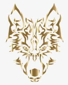 Tribal Wolf Png No Copyright - Wolf Head Transparent Background, Png Download, Free Download