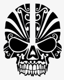 Tribal Png , Png Download - Maori Skull Tattoo, Transparent Png, Free Download