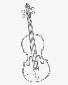 Collection Of Free Violin Drawing Hard Download On - Easy Sketches Of Violins, HD Png Download, Free Download