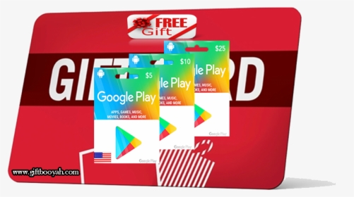 Free Gift Card Google Play - Graphic Design, HD Png Download, Free Download