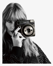 Transparent Polaroid Camera Clipart Black And White - Fujifilm Camera Taylor Swift, HD Png Download, Free Download