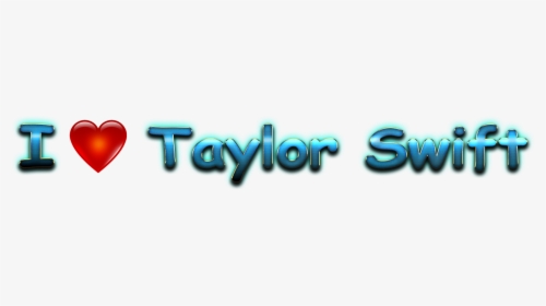 Taylor Swift Love Name Heart Design Png - Heart, Transparent Png, Free Download