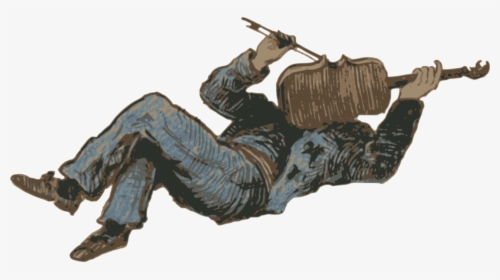 Fictional Character,drawing,violin - Illustration, HD Png Download, Free Download