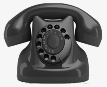 Black Telephone Transparent Image - Transparent Background Telephone Clipart, HD Png Download, Free Download