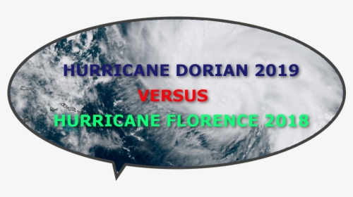Hurricane Florence Vs Dorian, HD Png Download, Free Download