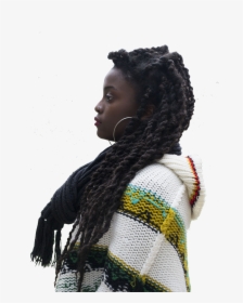 Black Person Walking Png - Girl, Transparent Png, Free Download