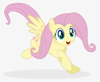 Mlp Gif Png - Little Pony Fluttershy Gif, Transparent Png, Free Download