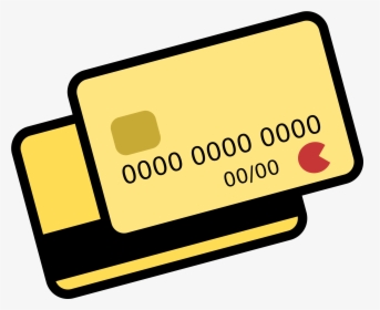 Yellow Credit Card - Credit Card Clipart Png, Transparent Png, Free Download