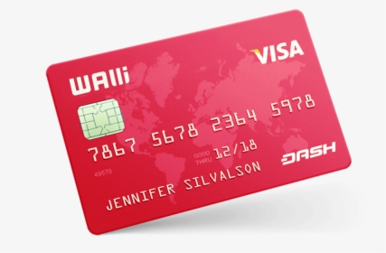 Mockup Credit Card Debit Card Payment Visa - Visa, HD Png Download, Free Download