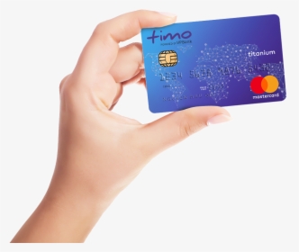Credit Card Png - Holding A Credit Card, Transparent Png, Free Download