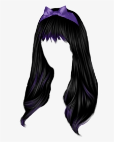 2 Women Hair Png Image - Goth Hair Clip Art, Transparent Png, Free Download