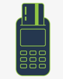 Credit Card Terminals - Feature Phone, HD Png Download, Free Download