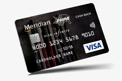 Credit Card Mockup - Visa, HD Png Download - kindpng