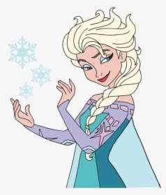 Princess Elsa Frozen Cartoon Characters Vector - New Cartoon Characters Vector, HD Png Download, Free Download