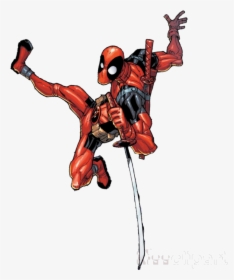 Deadpool Comic Render Clipart Spider-man Wolverine - Dont Be Like Deadpool, HD Png Download, Free Download