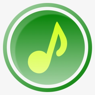 Music Icon Svg Clip Arts - Music Icon Green, HD Png Download, Free Download