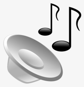 Music, Speaker, Etiquette, Notes, Gnome, Mime - Music Icon Png Gif, Transparent Png, Free Download