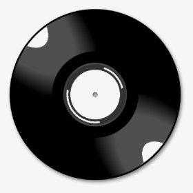 Black Disco Music Icon - Dj Disk Png, Transparent Png, Free Download