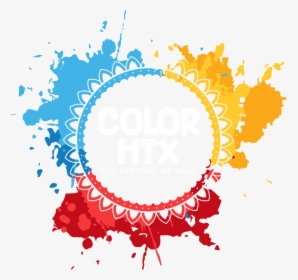 Color Htx Logo - Festival Of Colors Png, Transparent Png, Free Download