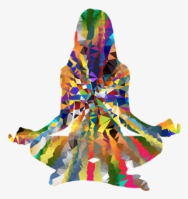 Yoga, Abstract, Colors, Meditation, Spiritual, Buddhism - Yoga De Colores Png, Transparent Png, Free Download