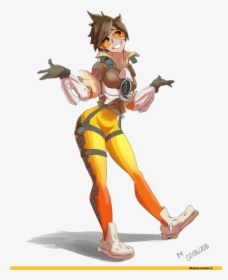 Transparent Fire Art Png - Overwatch Tracer Png, Png Download, Free Download