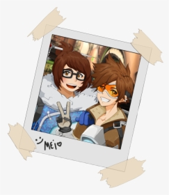 Transparent Mei Overwatch Png - Tracer And Mei, Png Download, Free Download