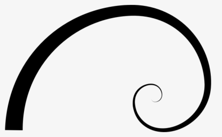 Transparent Fibonacci Spiral Png - Golden Ratio Spiral Png, Png Download, Free Download