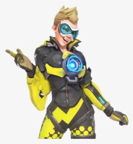 #overwatch #tracer #lightining - Figurine, HD Png Download, Free Download
