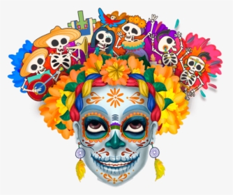 Dia De Muertos Clipart, HD Png Download, Free Download