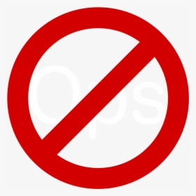 Stop Symbol Png - No Right Turn, Transparent Png, Free Download