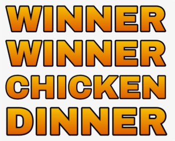 [ Best ] New Pubg Png - Winner Winner Chicken Dinner Images Hd, Transparent Png, Free Download