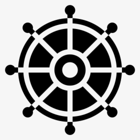 Buddhist Filled Icon - Buddhist Symbol Png, Transparent Png, Free Download