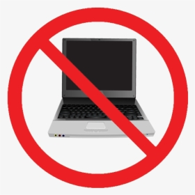 Free Computer Symbol Cliparts - No Cell Phones Or Laptops, HD Png Download, Free Download