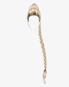 Blonde Hair Png Images Free Transparent Blonde Hair Download Kindpng - blue braids blue braids on roblox character png image