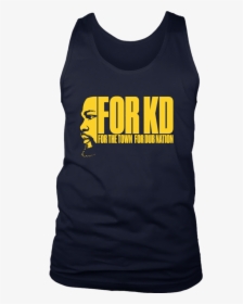 For The Town Dub Nation Shirt Kevin Durant - Active Tank, HD Png Download, Free Download