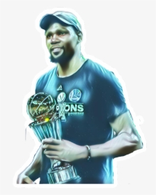 #kevin Durant #mvpchampions #warriorsforlife - Player, HD Png Download, Free Download