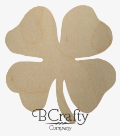 Wooden Four Leaf Clover Cutout - Shamrock, HD Png Download, Free Download