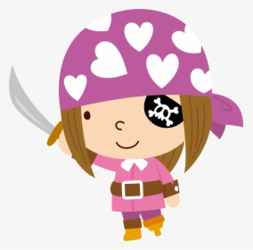 Girl Pirate Png - Menina Pirata Png ][, Transparent Png, Free Download