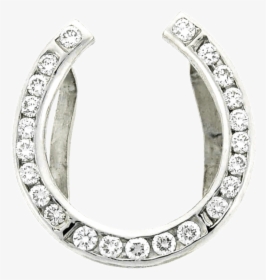 Equestrian Jewelry Horseshoe Pendant - Body Jewelry, HD Png Download, Free Download