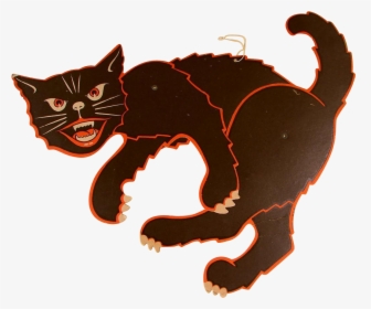 Scary "scat Cat - Black Cat, HD Png Download, Free Download