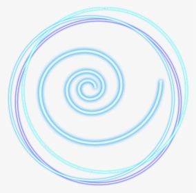 #neon #circle #swirl - Spiral, HD Png Download, Free Download