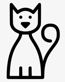 Black Cat - Cartoon, HD Png Download, Free Download