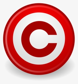 Red Copyright Symbol Png, Transparent Png, Free Download